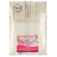 Kuchenkarton rein 26x26x12 cm 2 Stück