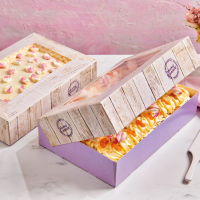 Kuchenkarton rein 36x25x8 cm 2 Stück