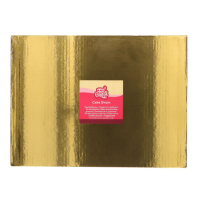 Extra dickes goldenes Platzset 40,5 x 30,5 x 2 cm