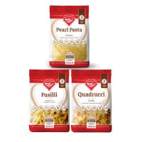 Balíček cestovín Tarhoňa, Fliačky a Fusilli