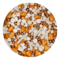 Posyp 3D Sprinkle Medley Wedding Bells 70g