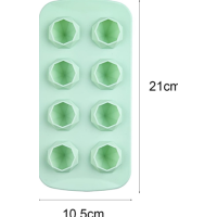 Silikonová forma diamant 8ks
