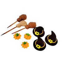 Halloween - miotły, dynie i lampiony 30g