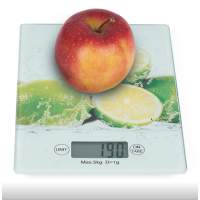 Küchenwaage mit Edelstahlschüssel bis 5 kg