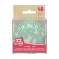 FunCakes paper baking cups - black - 48 pcs
