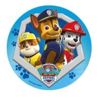 Oblátka Paw Patrol - Chase, Marshall, Rubble a labky
