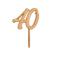 Nut Nummer 40 Holz