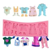 Form of silicone children&#39;s clothing