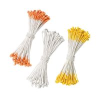 Pistils white, yellow, orange - set of 3 pcs