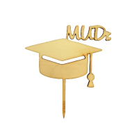 Zapich - graduation MUDr, wood