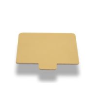 Gold mat 7 x 7 cm