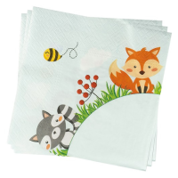 Animal napkins 20 pcs