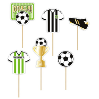 Punch football jersey, cup, ball 6 pcs