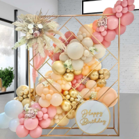 Garland balloons sweet pink 93 pcs