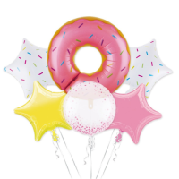 Donut-Luftballons 6 Stk