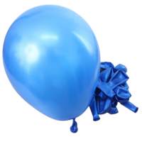 Balóny perleťovo modré 25 cm - 100 ks