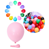 Balóny matné svetlo ružové 25 cm - 100 ks