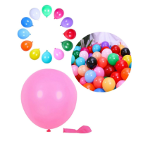 Balóny matné ružové 25 cm - 100 ks