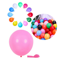 Balony matowy róż 25 cm - 100 szt