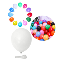 Balóny matné biele 25 cm - 100 ks