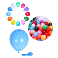 Balloons matte blue 25 cm - 100 pcs