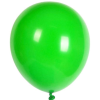 Balloons green 30 cm - 10 pcs