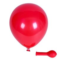 Balóny matné červené 30 cm - 100 ks
