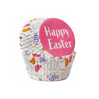 Košíčky papírové velikonoční Happy Easter 75 ks