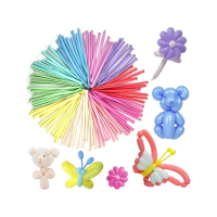 Balóny na modelovanie mix farieb 100 ks