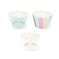 Unicorn muffin edges 6 pcs