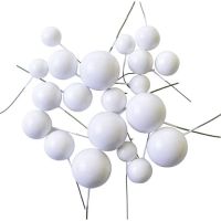 Punch balls white 20 pcs