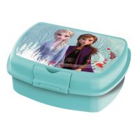 Box na desiatu Frozen Anna a Elza svetlo modrá