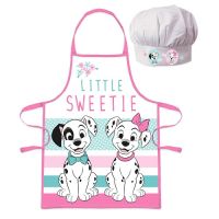 Children&#39;s apron Dalmatians + cap