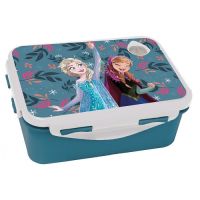 Snackbox Frozen Anna und Elsa dunkelblau