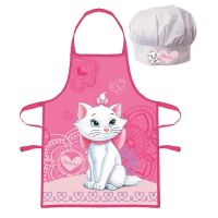 Children&#39;s apron Mačka Marie + cap