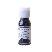 Farbe flüssige Schokolade schwarz 18 ml