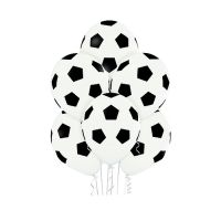 Balóny - futbalová lopta 6 ks
