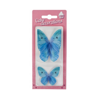 Motýle modré 8 ks