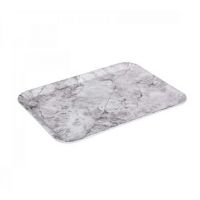 Tray Marble white melamine 33 x 43 cm