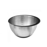 Stainless steel bowl with non-slip bottom 4.2 l