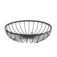 Fruit basket black 30 x 8.5 cm