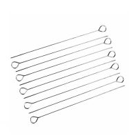 Metal skewer needle 30 cm 10 pcs