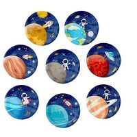 Space plate 18 cm 8 pcs