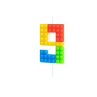 Lego candle No. 9