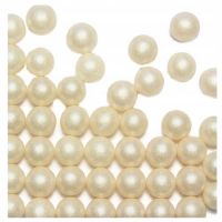 Posyp hrášek perleť ecru 4 mm 25 g