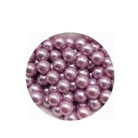 Sprinkle pearls pink shiny 6 mm 60 g