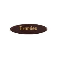 Dekorácia Tiramisu tmavá čokoláda XL 1 ks
