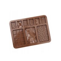 Forma silikon tablety čokolády mix
