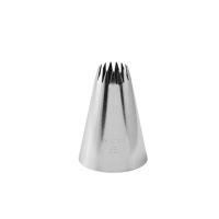 Decorative tip 15 prongs open star 6B