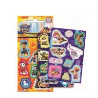 Paw Patrol stickers with hologram mix patterns